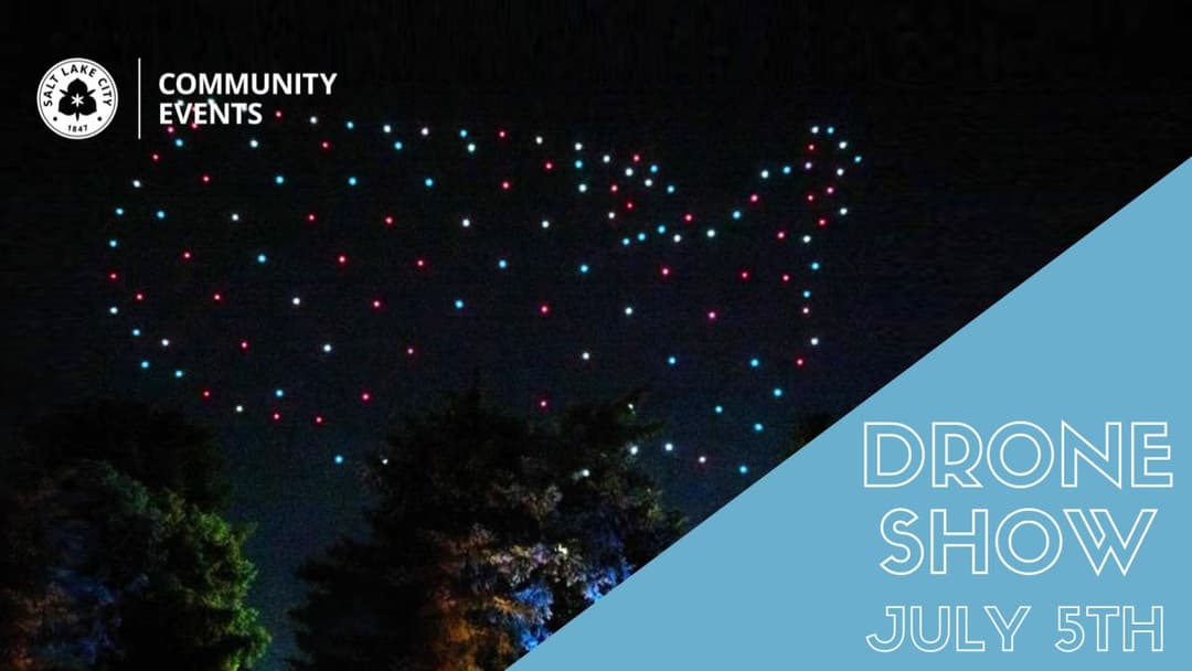 Salt Lake City's Independence Day Drone Show 2025