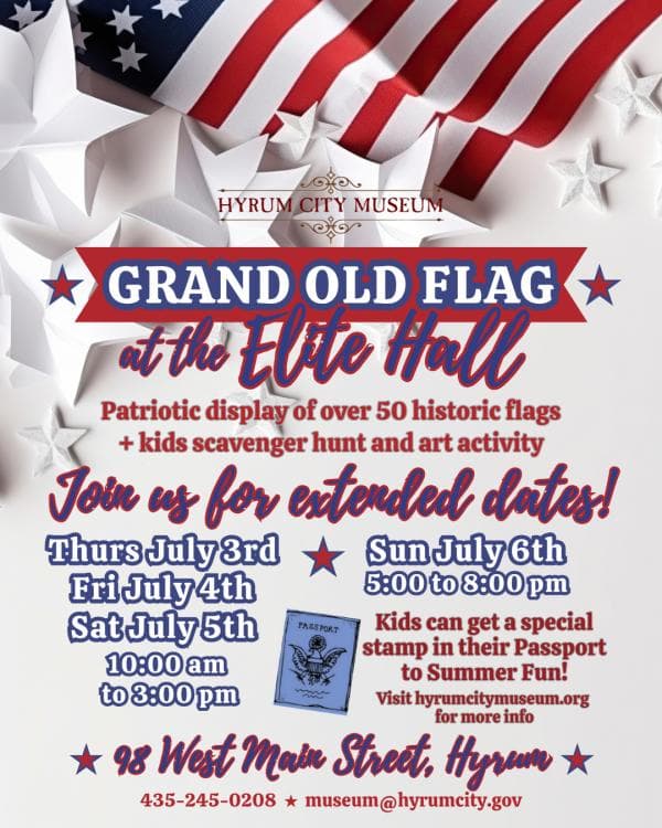Grand Old Flag at the Elite Hall