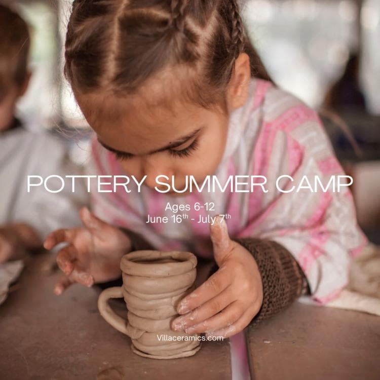 June Pottery Summer Camp