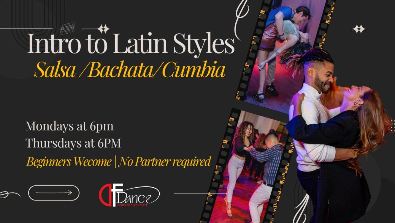 Image for event: Intro to Latin Styles - Salsa/Bachata/Cumbia