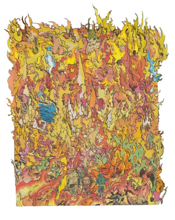 "Held in Place" by Jordan Layton and "Underground Library" by Andrew Rice and Jason Manley