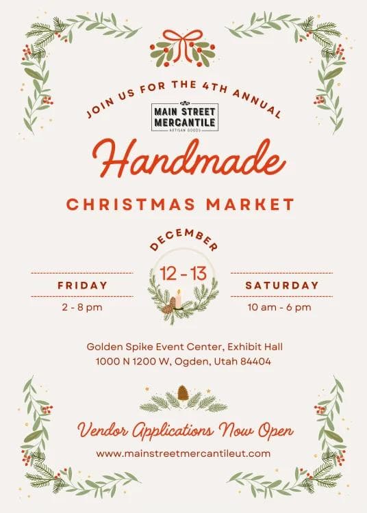 Image for event: 2025 Handmade Christmas Market