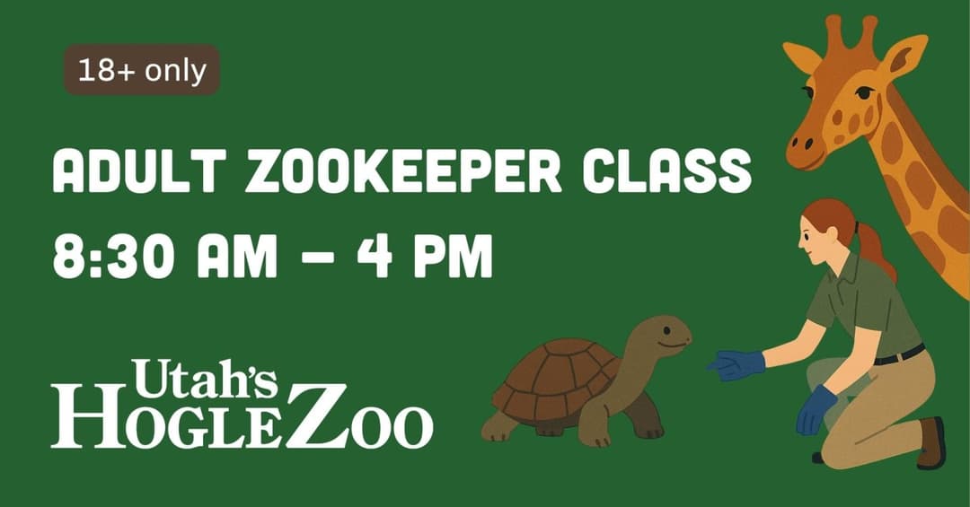 Hogle Zoo Adults Only Zoo Keeper Class