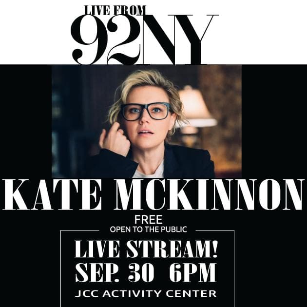 Live from 92NY -- Kate McKinnon