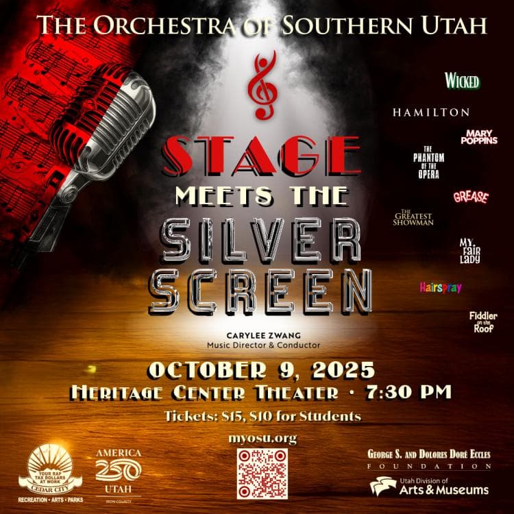 Stage Meets the Silver Screen with the Orchestra of Southern Utah