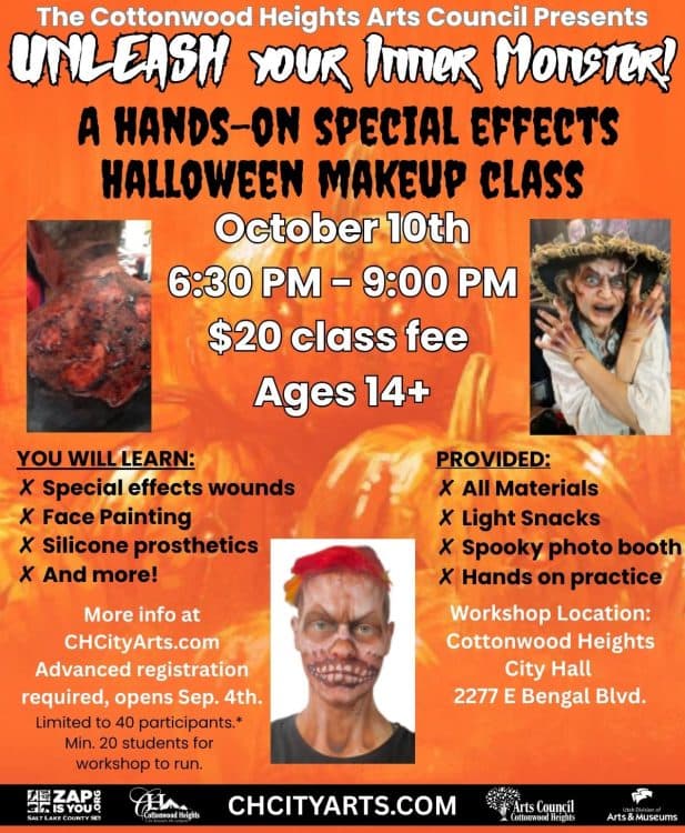 Unleash Your Inner Monster: A Hands-on Special Effects Makeup Class