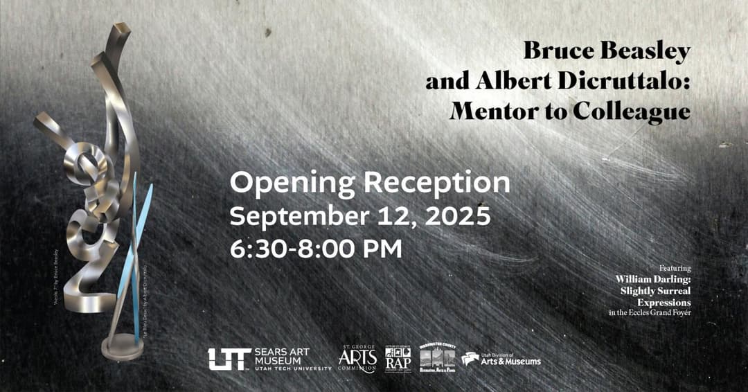 Opening Reception for Bruce Beasley and Albert Dicruttalo: Mentor to Colleague