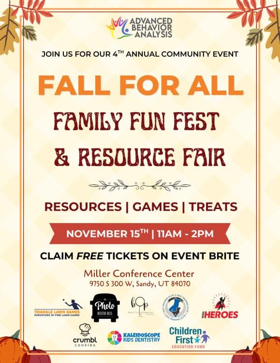 Fall for All: An Inclusive Family Fun Fest & Resource Fair