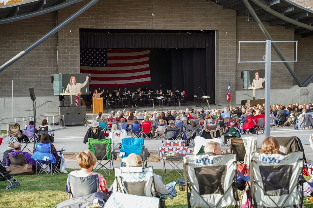 Non-Denominational Veterans Outdoor Devotional