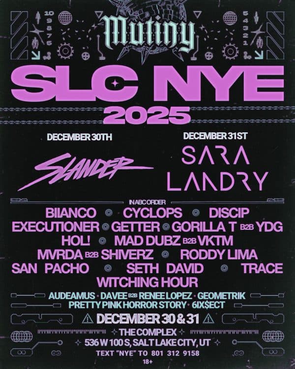 Image for event: SLC NYE live at The Complex