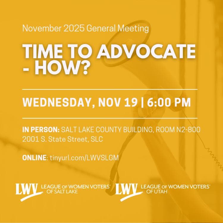 Time To Advocate-How?