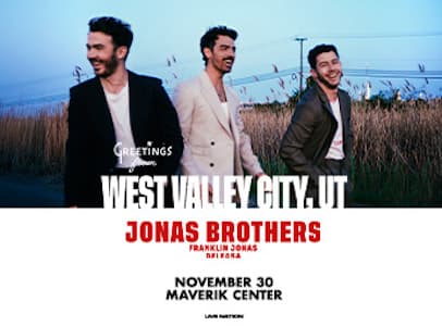 Image for event: Jonas Brothers: JONAS20 Greetings From Your Hometown