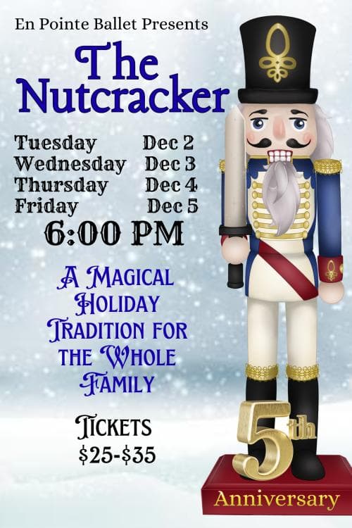 Image for event: En Pointe Ballet Presents The Nutcracker