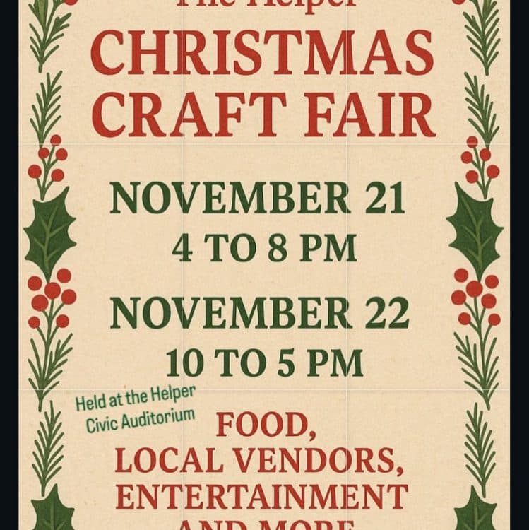 2025 Helper Christmas Craft Fair
