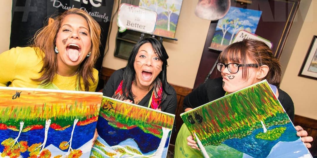 Paint Nite: Sunflower Inspiration