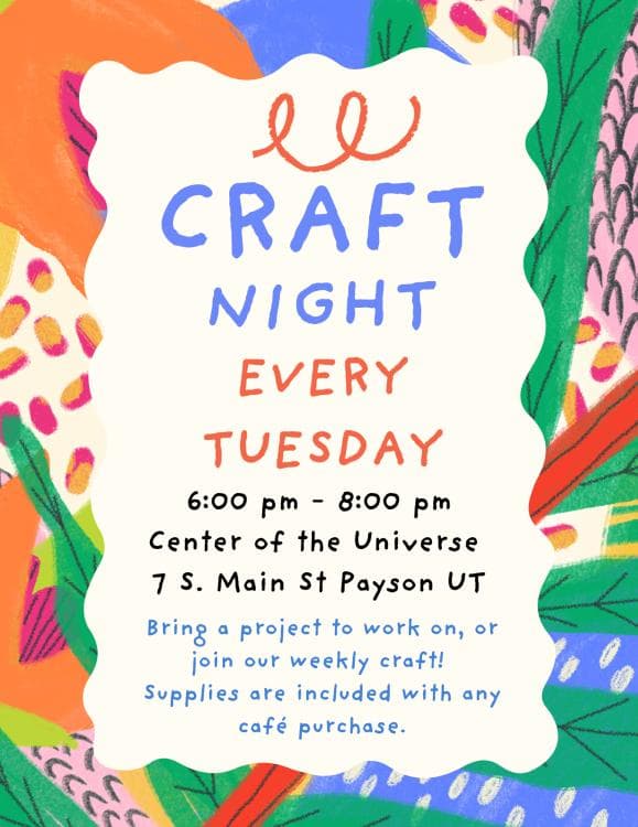 Image for event: Weekly Craft Night