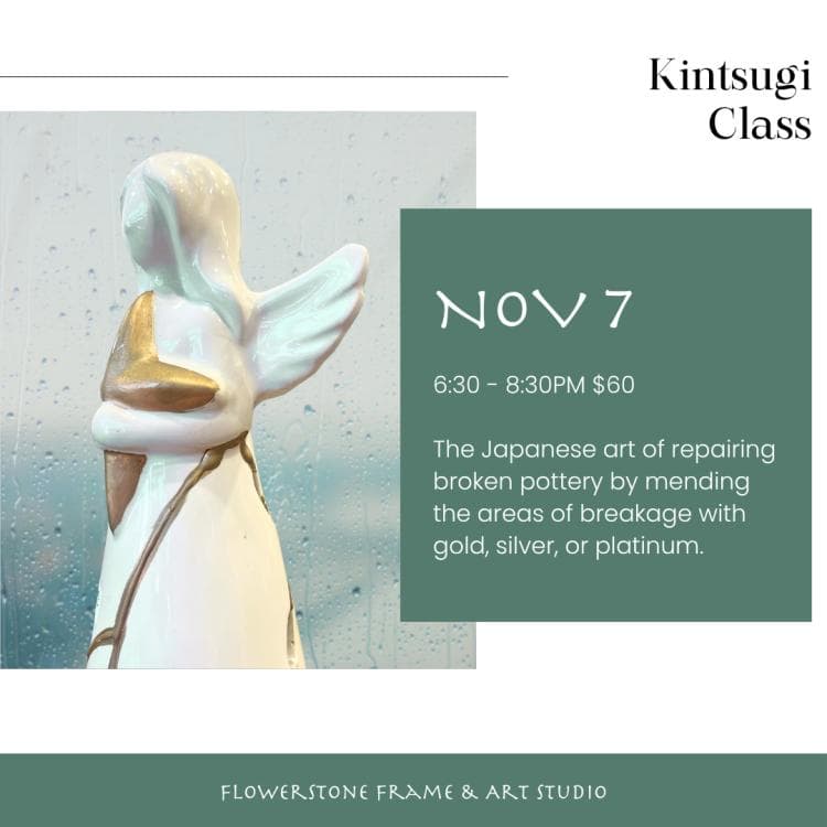 Kintsugi Workshop at Flowerstone
