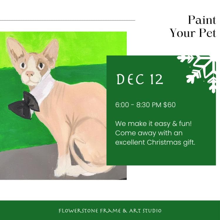 Paint Your Pet Workshop