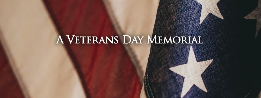 A Veterans Day Memorial - 2025