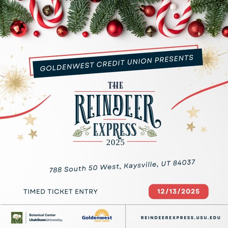 Image for event: The Reindeer Express | Kaysville 2025