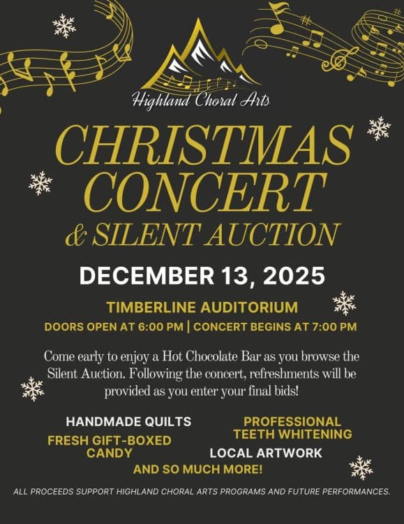 Image for event: Highland Choral Arts Christmas Concert & Silent Auction