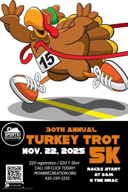 Moab Turkey Trot 5k 2025