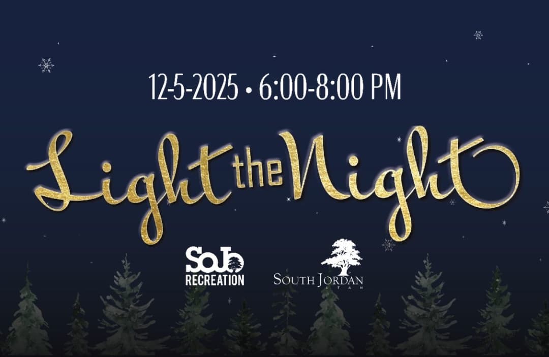 South Jordan's Light the Night 2025