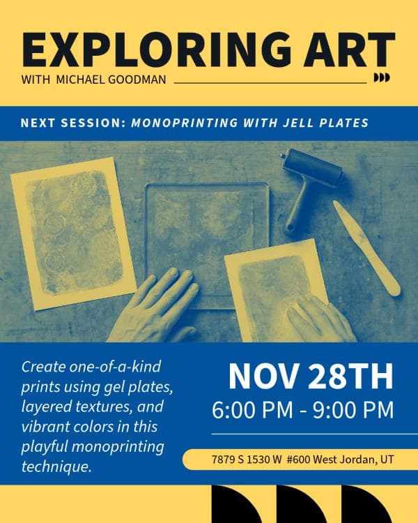 Image for event: EXPLORING ART with Michael Goodman
