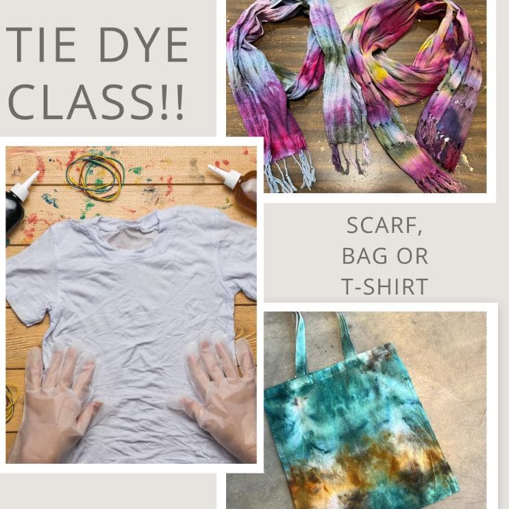 Dye a Scarf, Bag or T-Shirt Workshop
