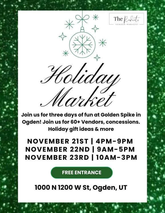 Radiate Vendor Markets Holiday Market