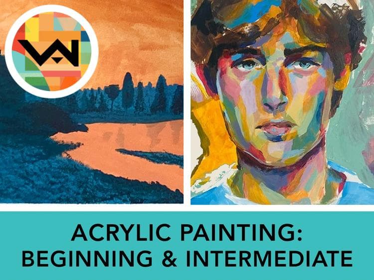 Image for event: Acrylic Painting: Beginning & Intermediate