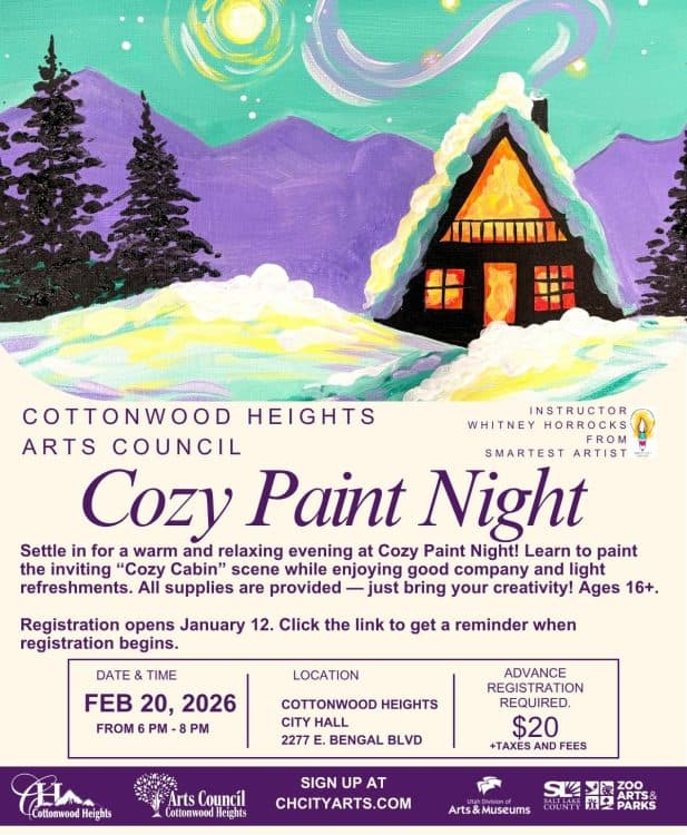Image for event: Cozy Paint Night