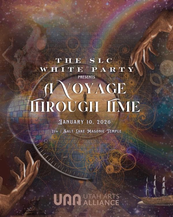 Image for event: 2026 SLC White Party: A Voyage Through Time