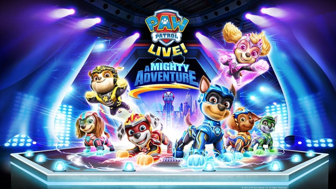 Image for event: PAW Patrol Live! "A Mighty Adventure"