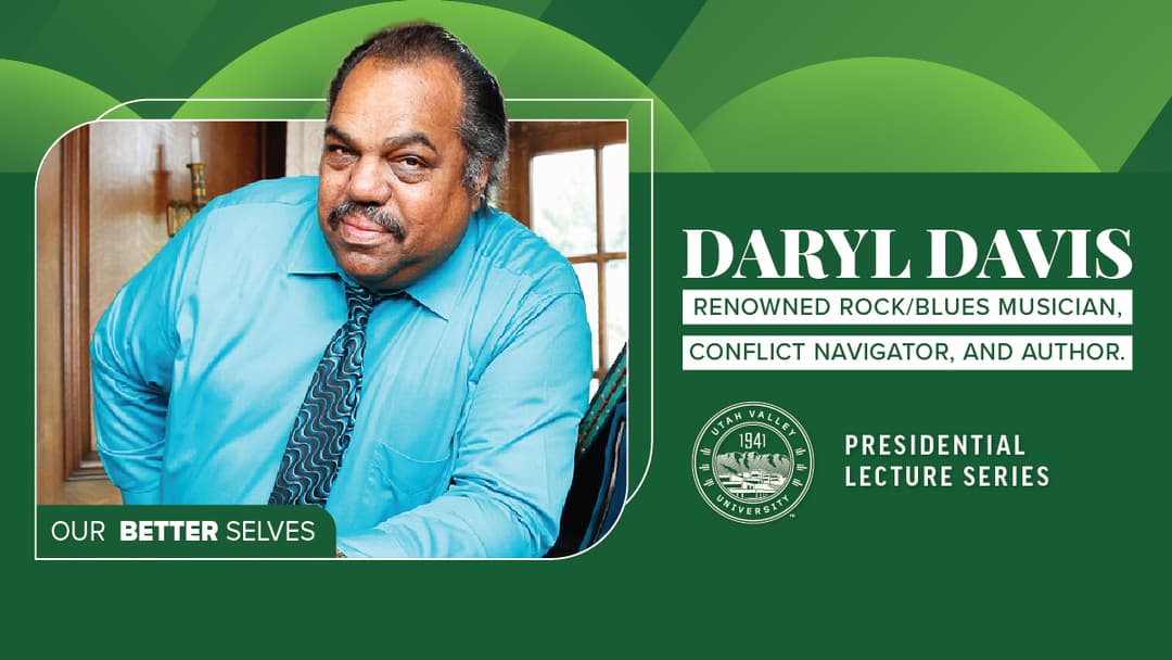 Utah Valley University Presidential Lecture Series: Daryl Davis