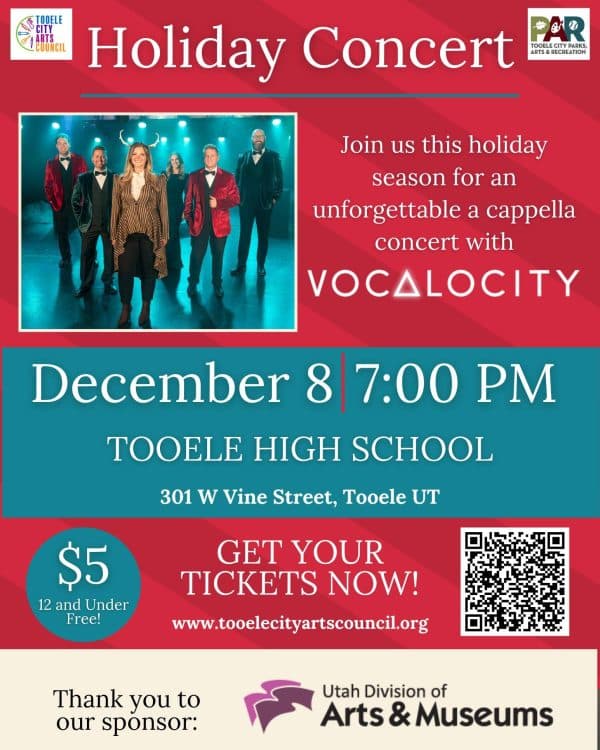 Image for event: Tooele Holiday Concert 2025: Vocalocity