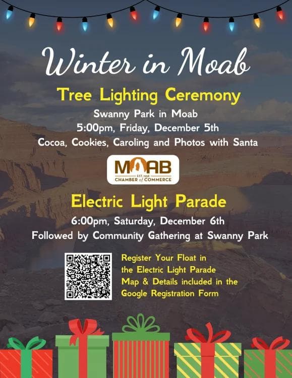 Moab Tree Lighting Ceremony 2025