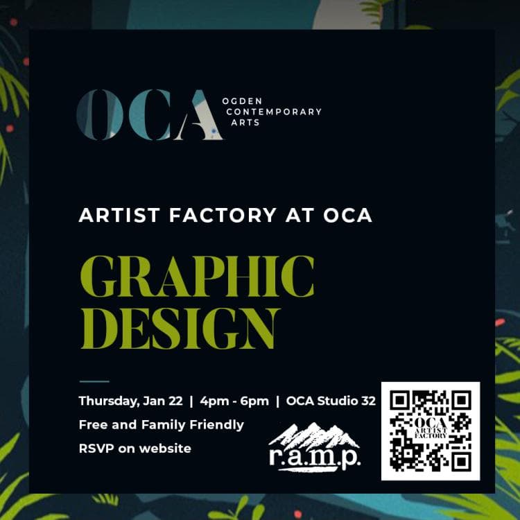 Image for event: Artist Factory After School: Graphic Design with Crezna Crouse
