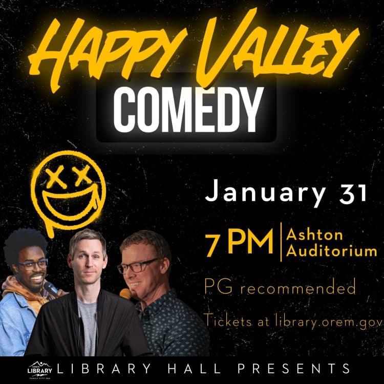 Image for event: Library Hall Presents: Happy Valley Comedy