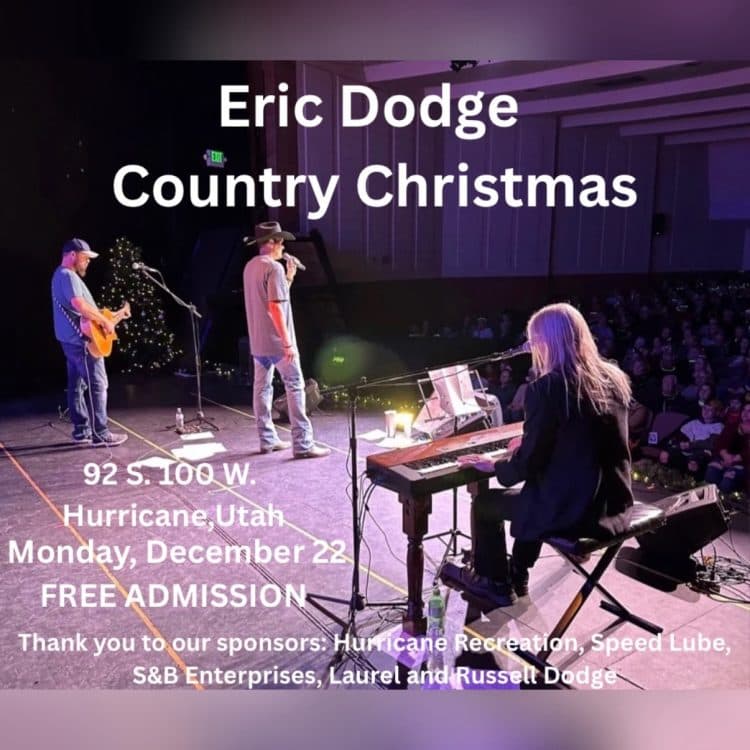 Image for event: Eric Dodge Country Christmas Concert - 2025