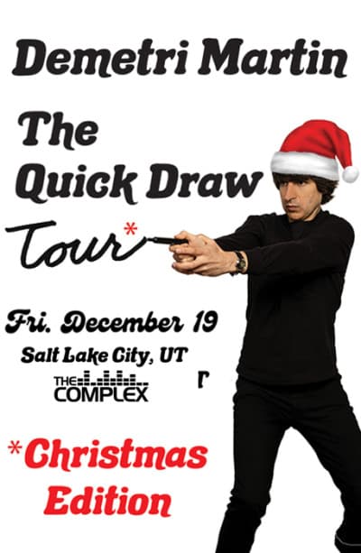 Demetri Martin live at The Complex