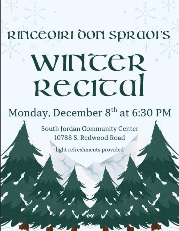 Image for event: Rinceoiri Don Spraoi's Winter Recital