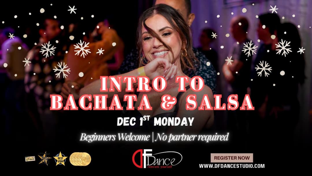Sway into Salsa! Bounce into Bachata! Beginner welcome