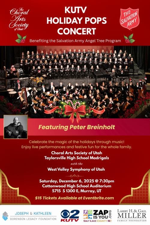 Image for event: 29th Annual KUTV Holiday Pops Concert