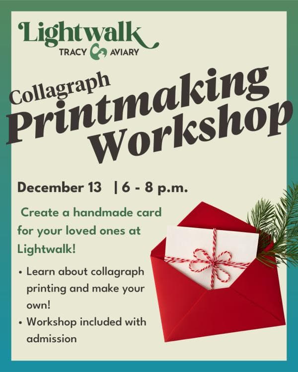 Lightwalk: Collagraph Printmaking Workshop
