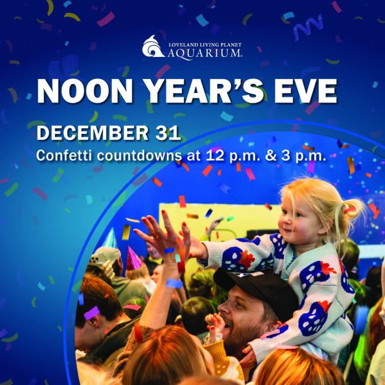 Noon Year's Eve at the Aquarium