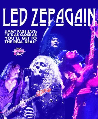 Image for event: LED ZEPAGAIN-A TRIBUTE TO LED ZEPPELIN