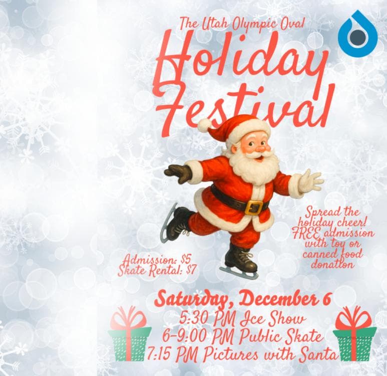 Utah Olympic Oval Holiday Festival 2025