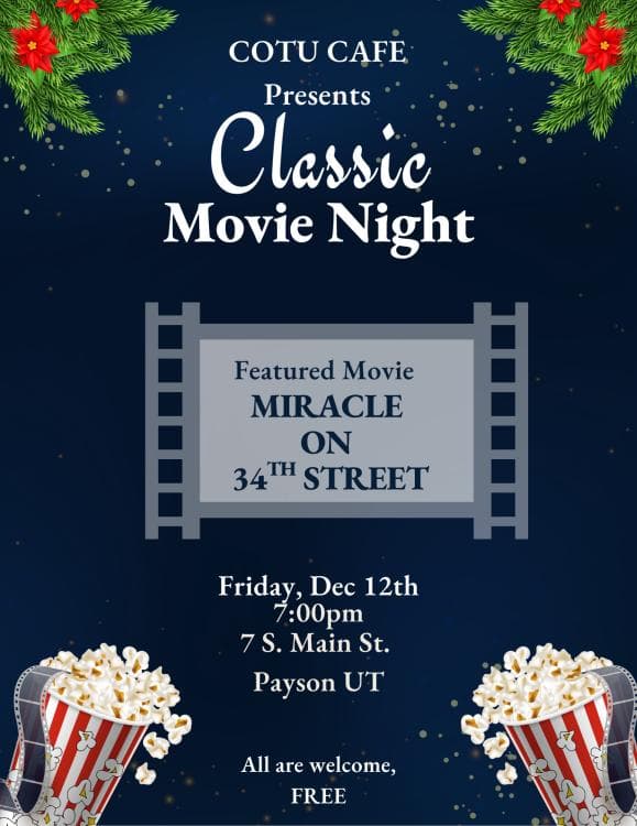 Classic Movie Night: "Miracle on 34th Street"