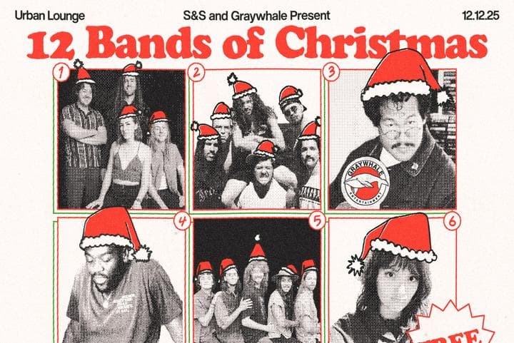 Image for event: 12 Bands of Christmas!